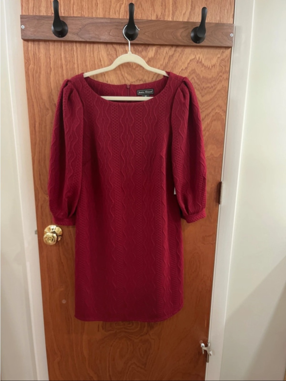 Jessica Howard Red Sweater dress